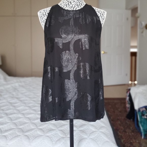 ADRIENNE VITTADINI Halter Top Shimmer - Picture 1 of 8